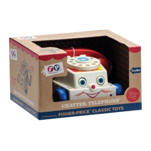 Fisher Price Chatter Phone Package Front Angle Right