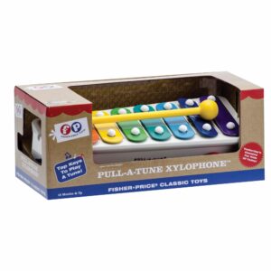 Fisher Price Pull-A-Tune Xylophone Package Front Angle Right