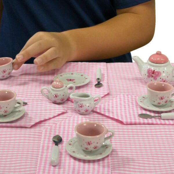 Butterfly tea set with basket video