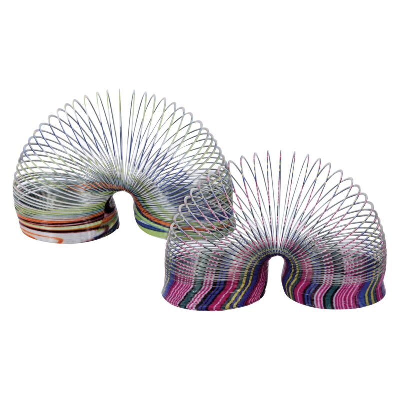 Colorful Metal Springs Open