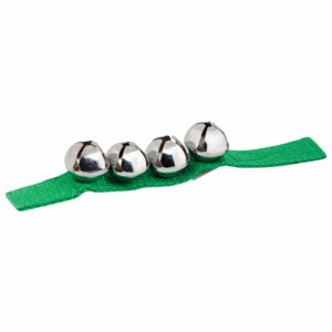 Velcro Hand Bells Green