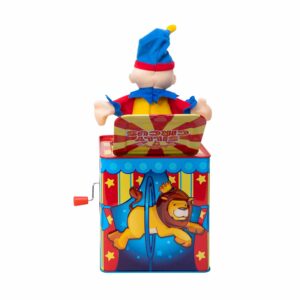 Silly Circus Jack in the Box Back Popped