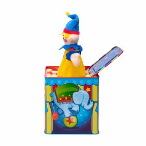 Silly Circus Jack in the Box Side Popped Left